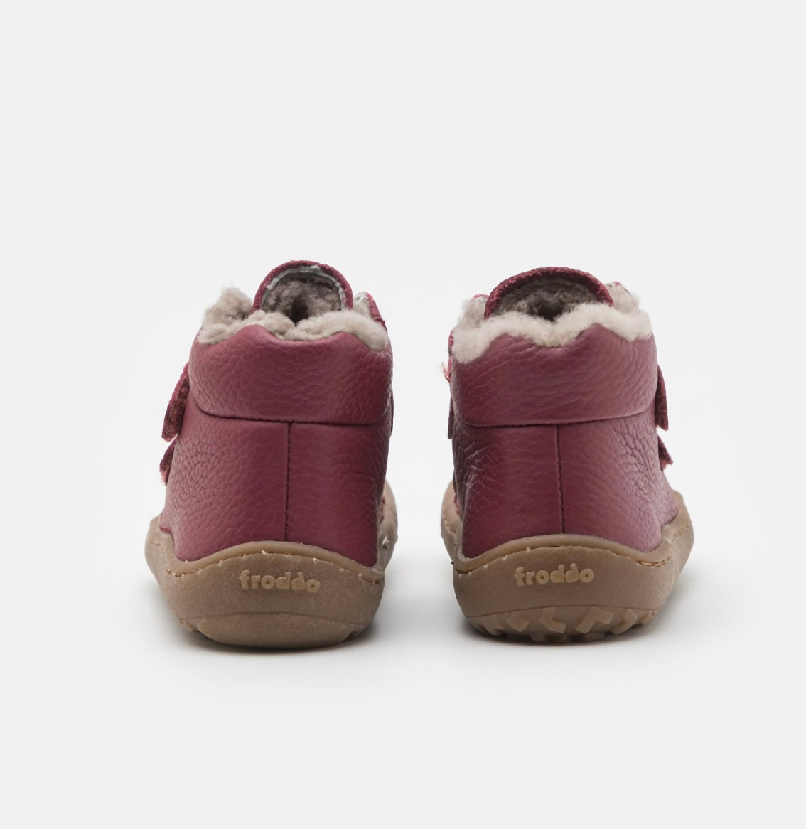Boot Furry Bordeaux