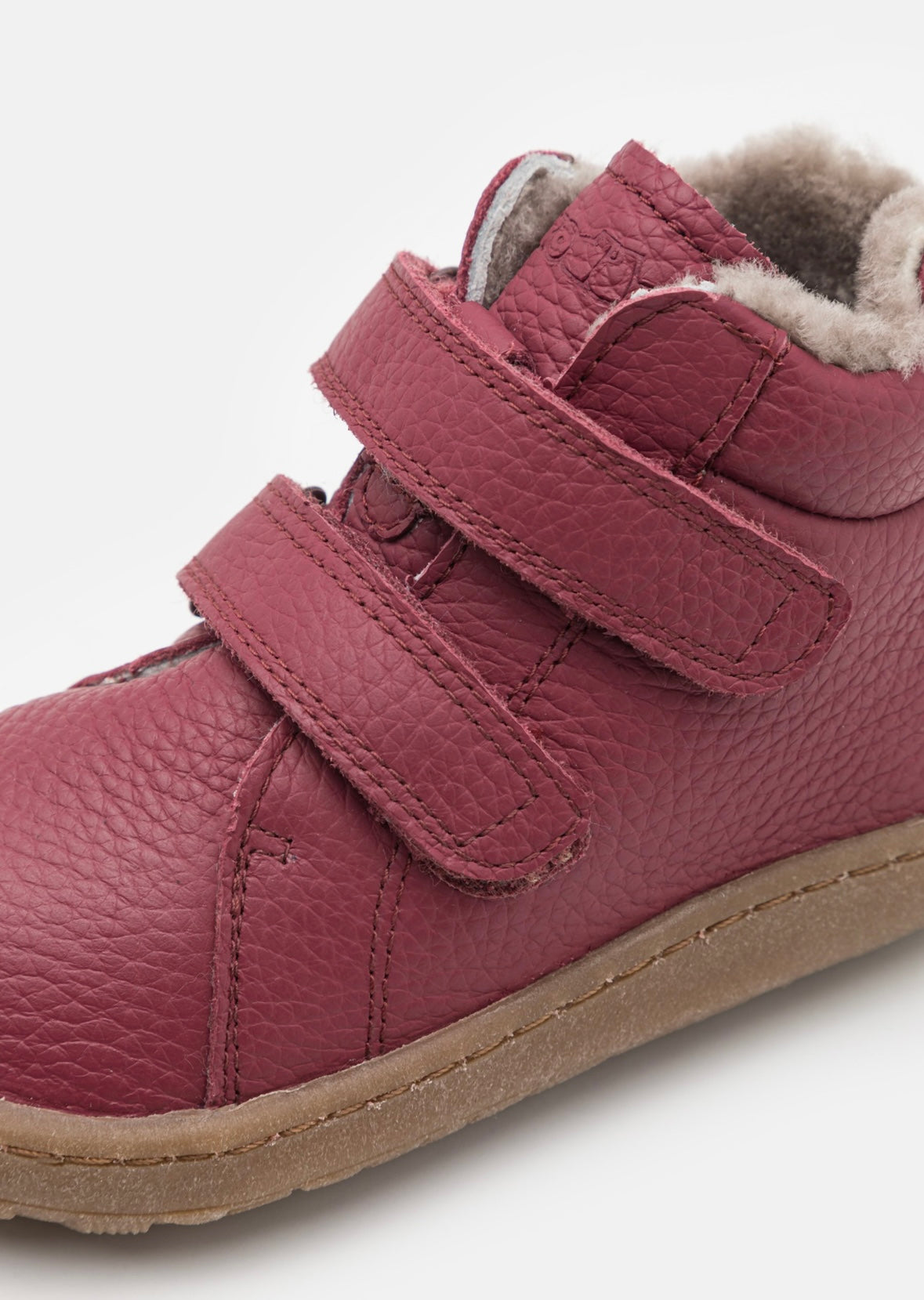 Boot Furry Bordeaux