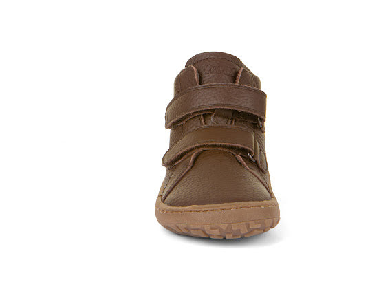 Leather boot brown