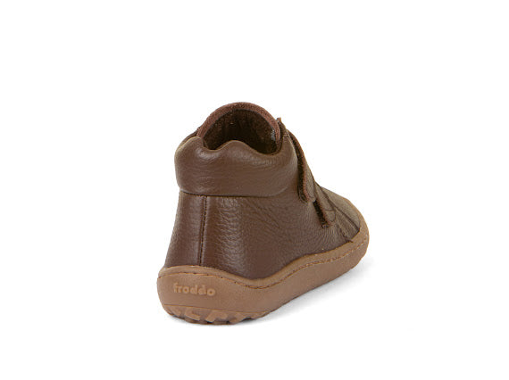 Leather boot brown