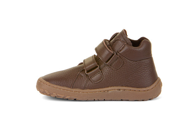 Leather boot brown
