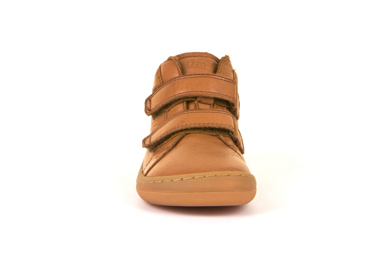 Leather boot cognac