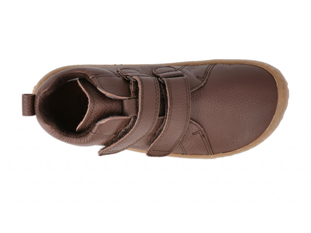 Leather boot brown