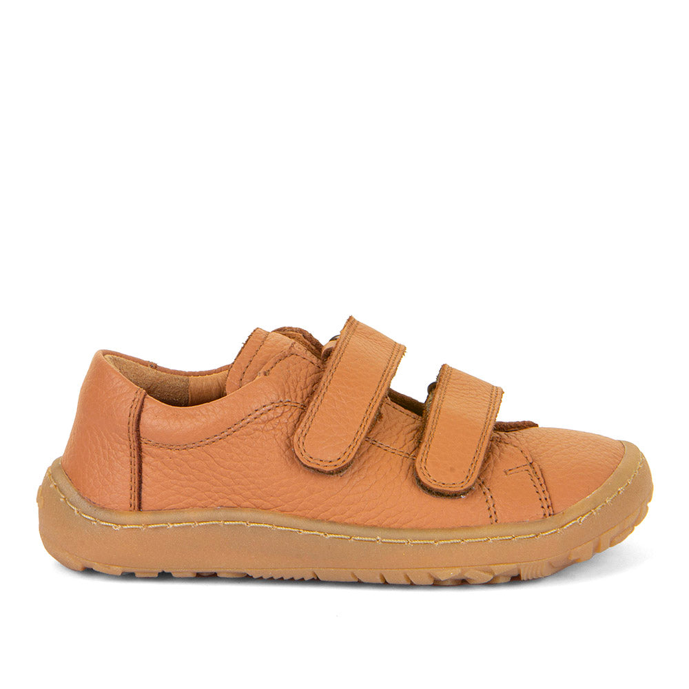 Leather sneaker cognac 2.0