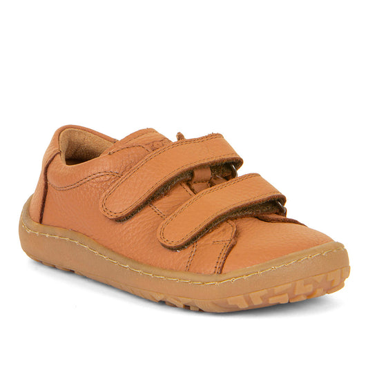 Leather sneaker cognac 2.0