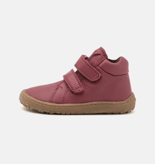 Leather boot Bordeaux