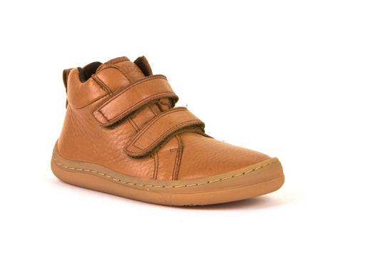 Leather boot cognac